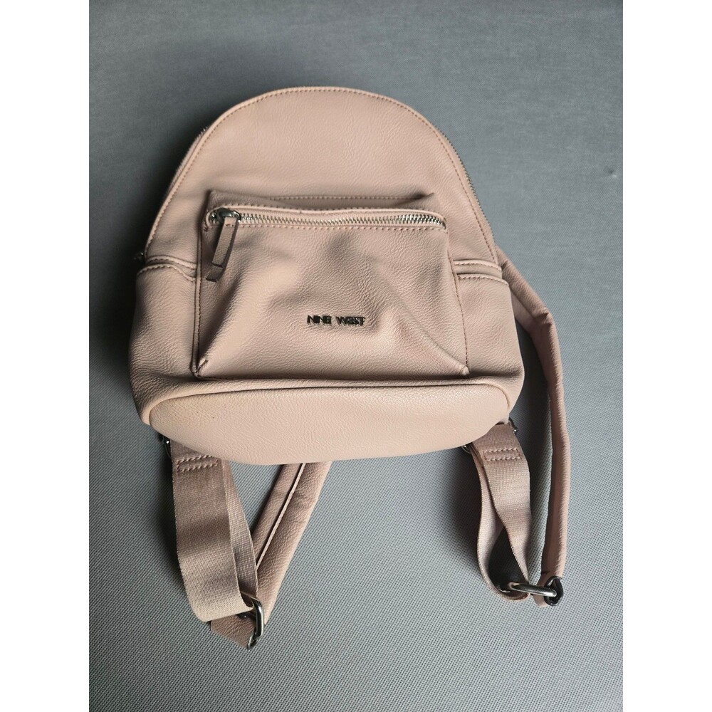 Nine West Mini Backpack Beige Nude 9"x 9" - Small marks on bottom